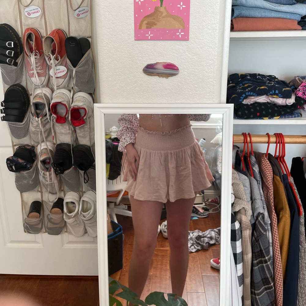 Pink Mini Skirt